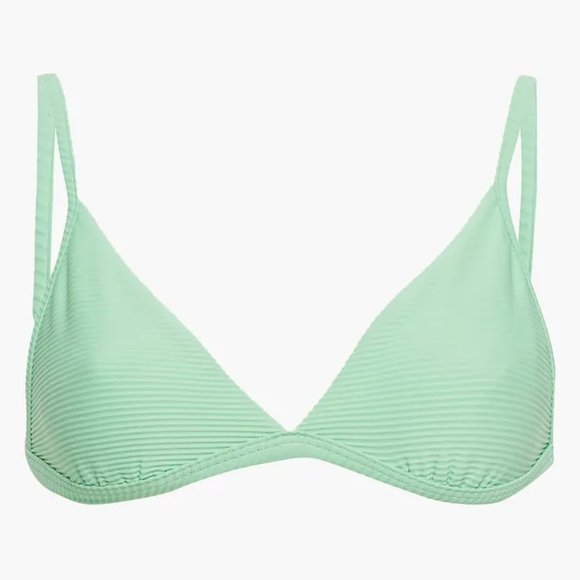 SEAFOLLY Triangle Bikini Top + Bottom in Mint Green Size 10 Brand New - Picture 4 of 13